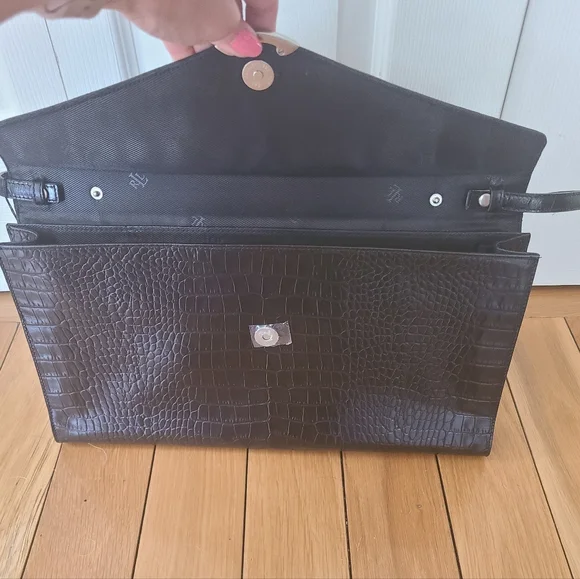 New Vintage Lauren Ralph Lauren Clutch Purse - Picture 7 of 13